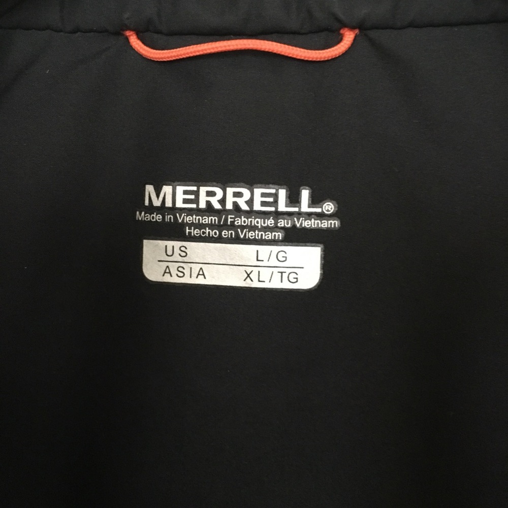 Merrell puffer jacket-navy - Picture 6 of 6